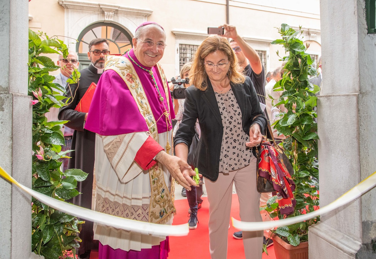 Cerimonia di benedizione della Beata Vergine del Soccorso