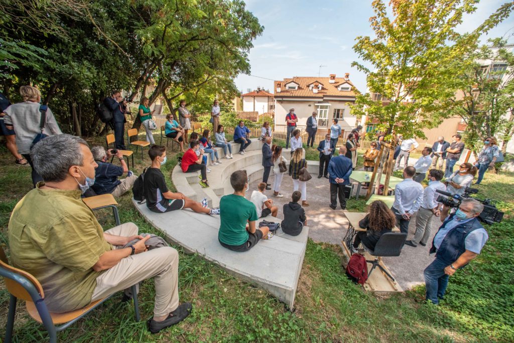 Realizzata con il contributo della Fondazione CRTrieste un'aula innovativa 