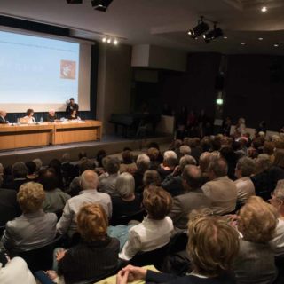 Un Momento Della Presentazione Di Umberto Veruda Al Revoltella