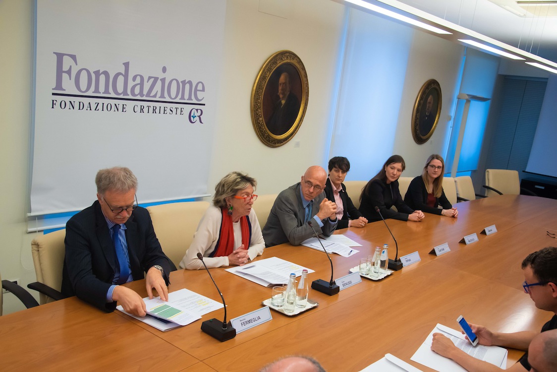 Fermeglia, Benussi e Pipan, relatori alla conferenza di presentazione del progetto "Modello Trieste"